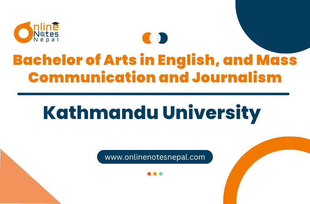 Bachelor of Arts in English, and Mass Communication and Journalism